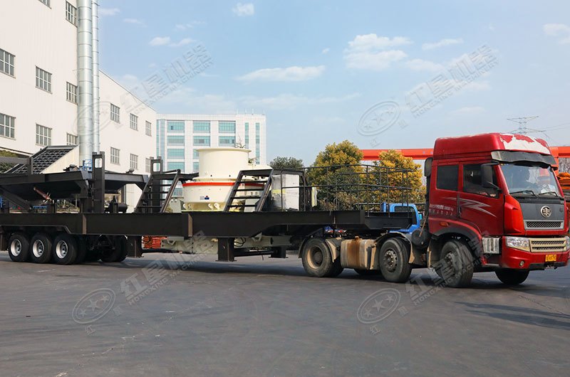 移動式河卵石粉碎沙子機(jī)械 移動式河卵石粉碎沙子機(jī)械